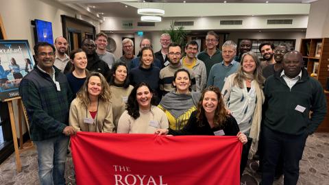 Group photo of attendees of GLP Royal Society workshop