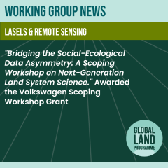 "Bridging the Social-Ecological Data Asymmetry: A Scoping Workshop on Next-Generation Land System Science." Awarded the Volkswagen Scoping Workshop Grant